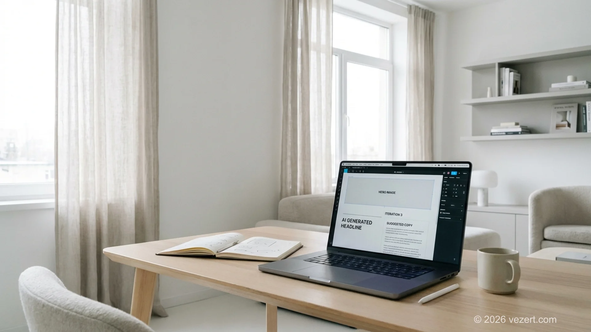 AI website copywriting tools enhancing content creation and UX design with human strategic oversight
