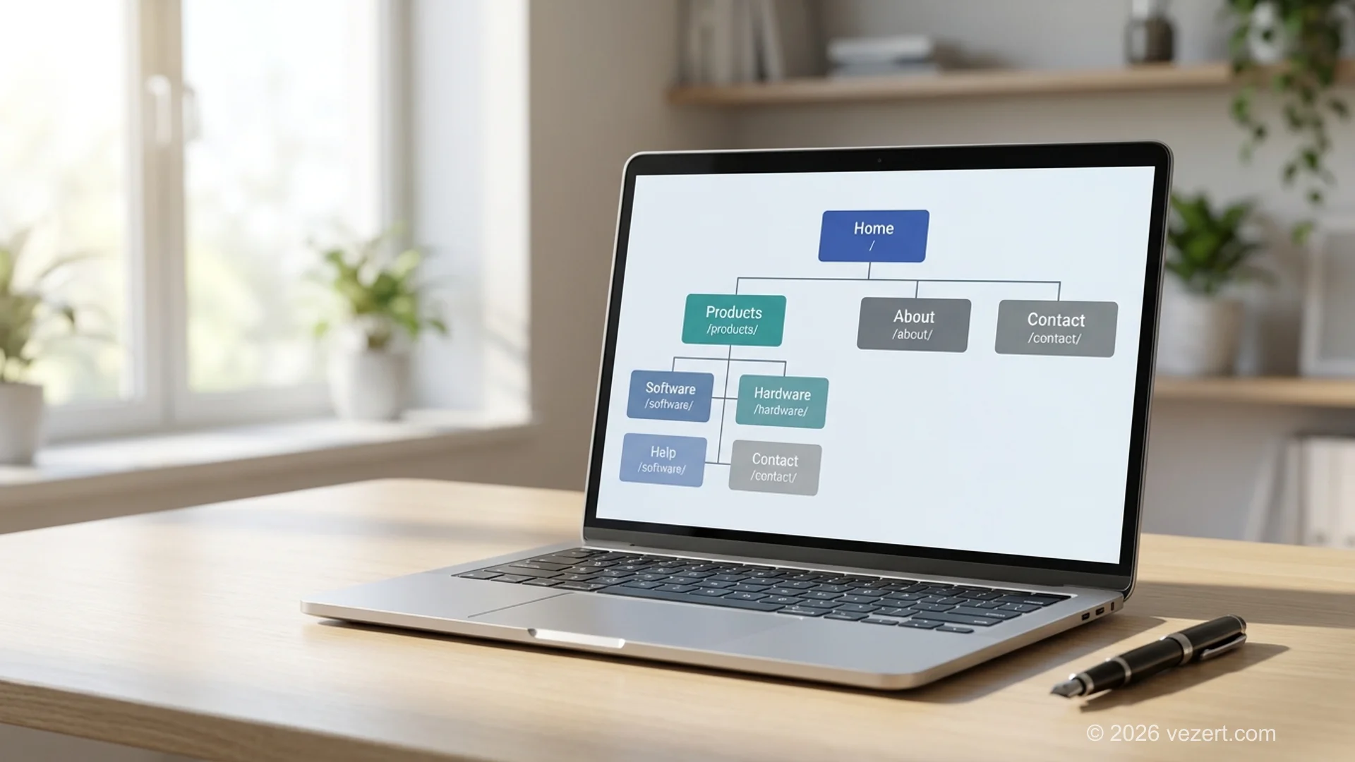 UX designer arranging card-sorting sticky notes to plan website information architecture