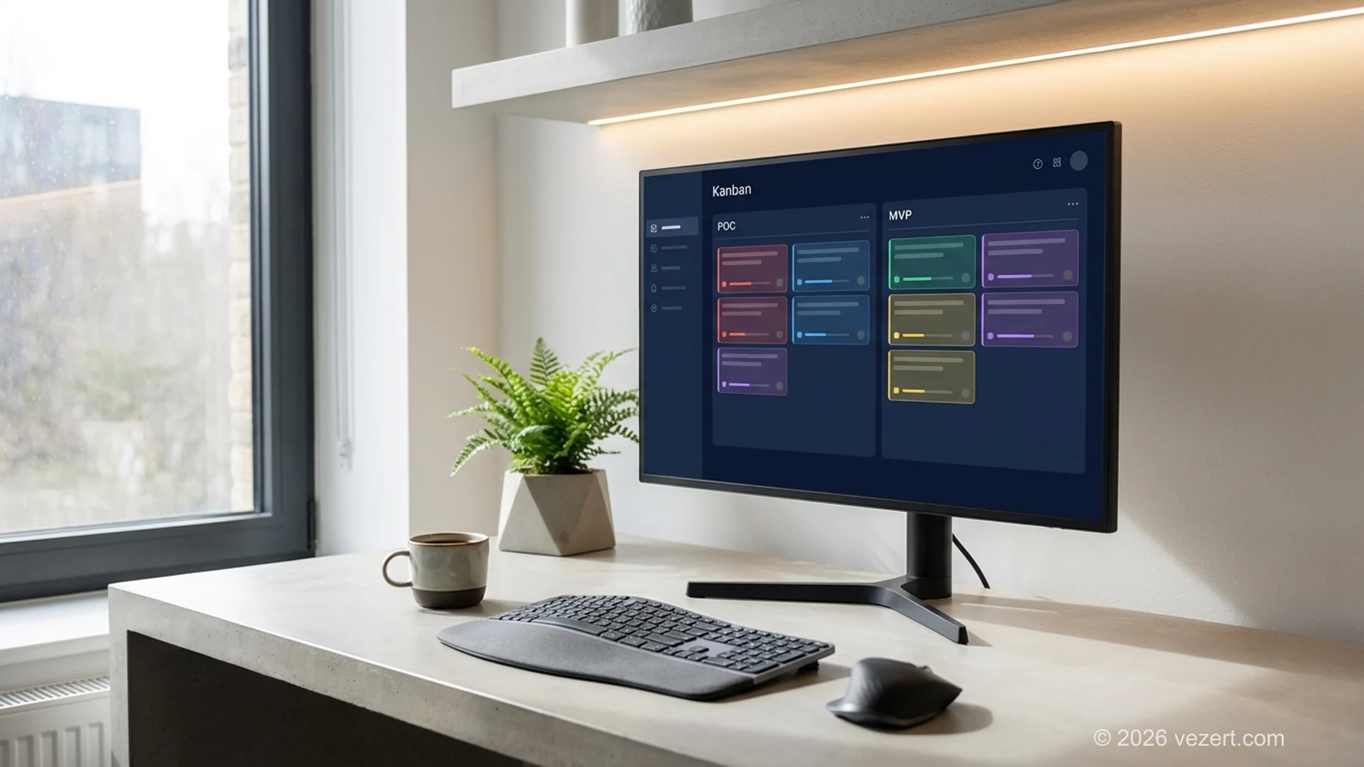 Side-by-side comparison diagram showing the differences between a Proof of Concept, Prototype, and MVP in web product development