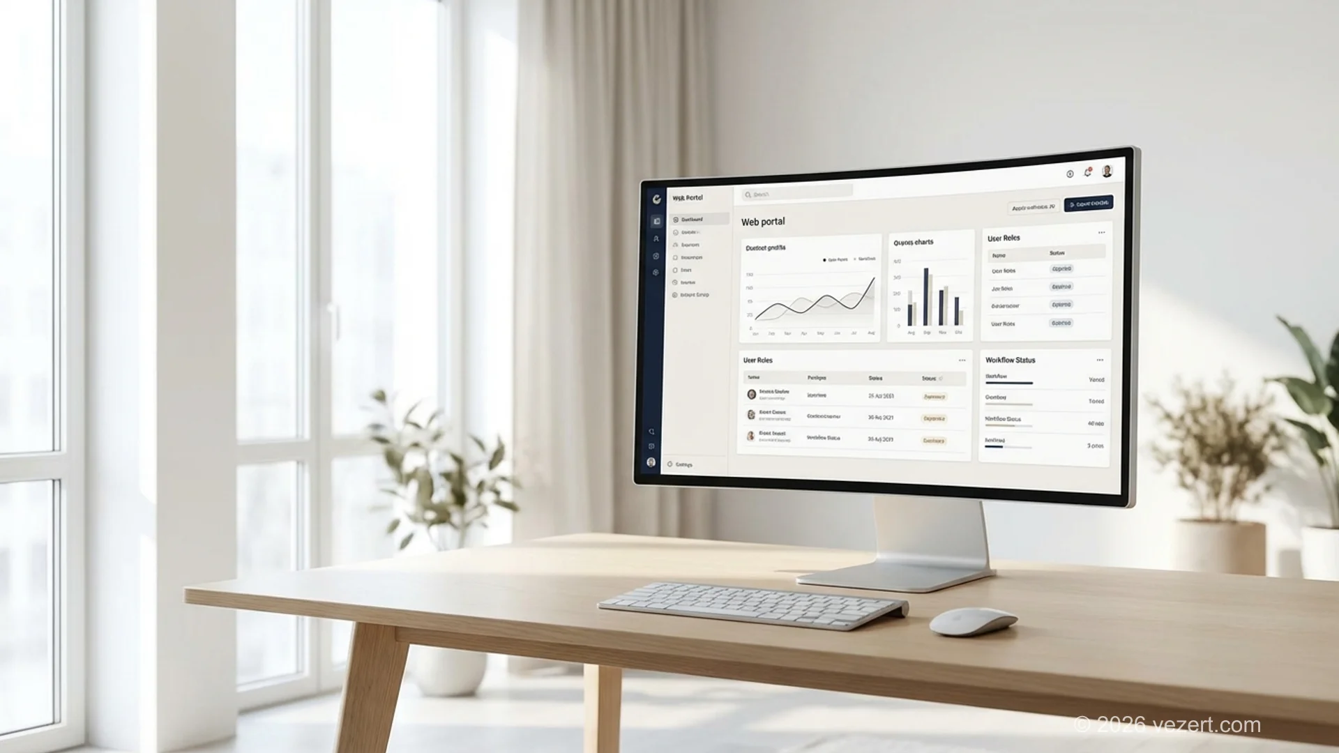 Web portals as core digital infrastructure for business operations and scalable products