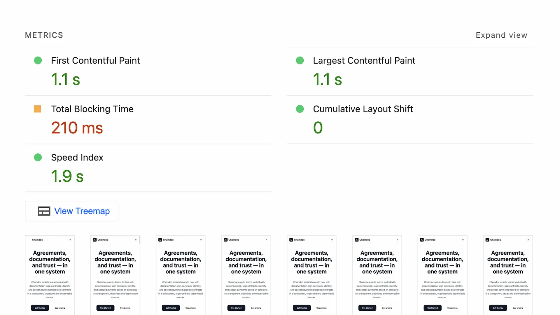 Chaindoc accessibility review