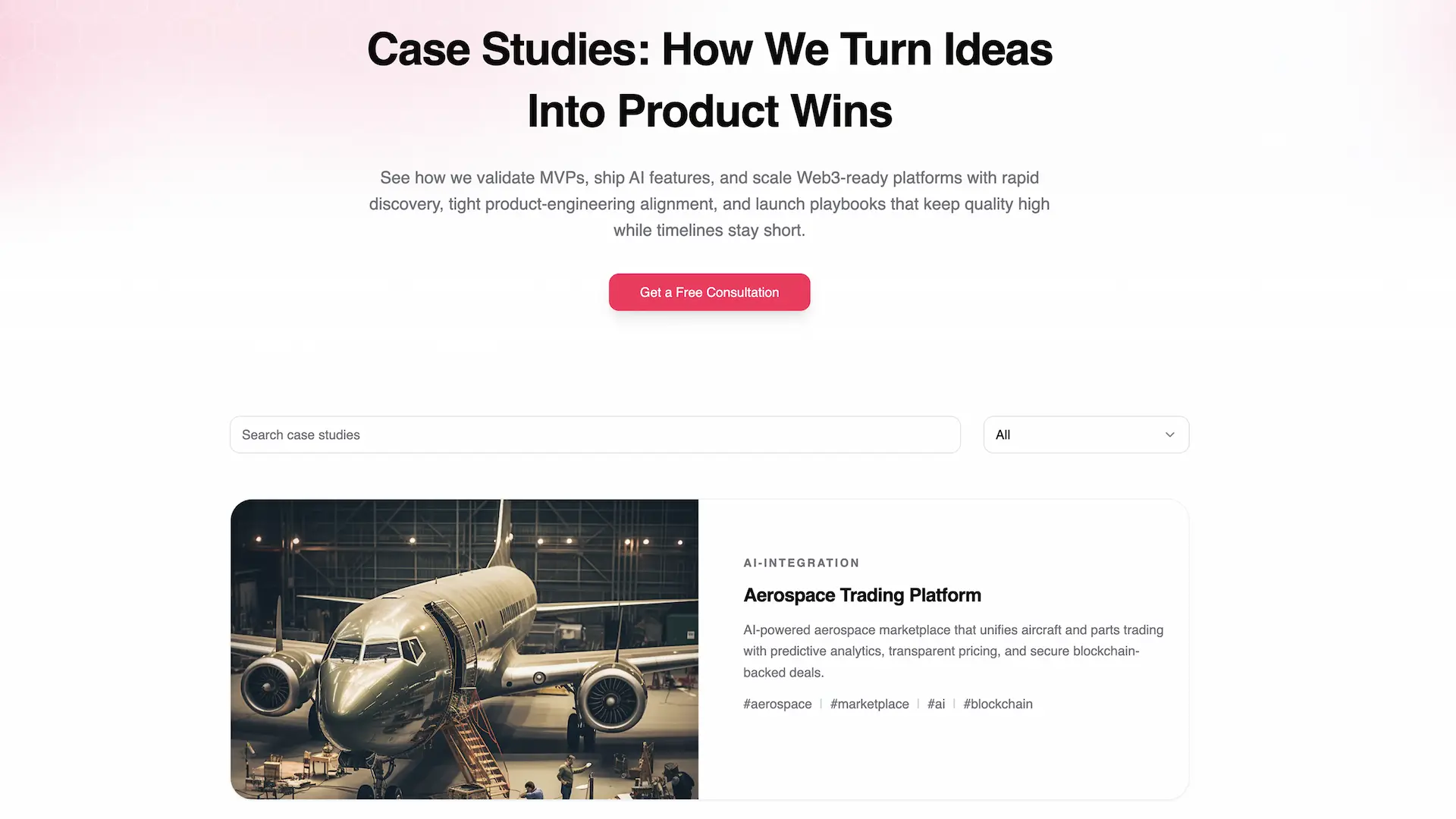 MVP Development feature highlights